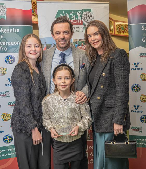 Simon Davies and Family